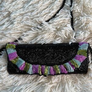 CEM Colorful Y2K Beaded Clutch